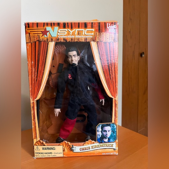 *NSYNC Collectible marionette Chris Kirkpatrick - Picture 4 of 14